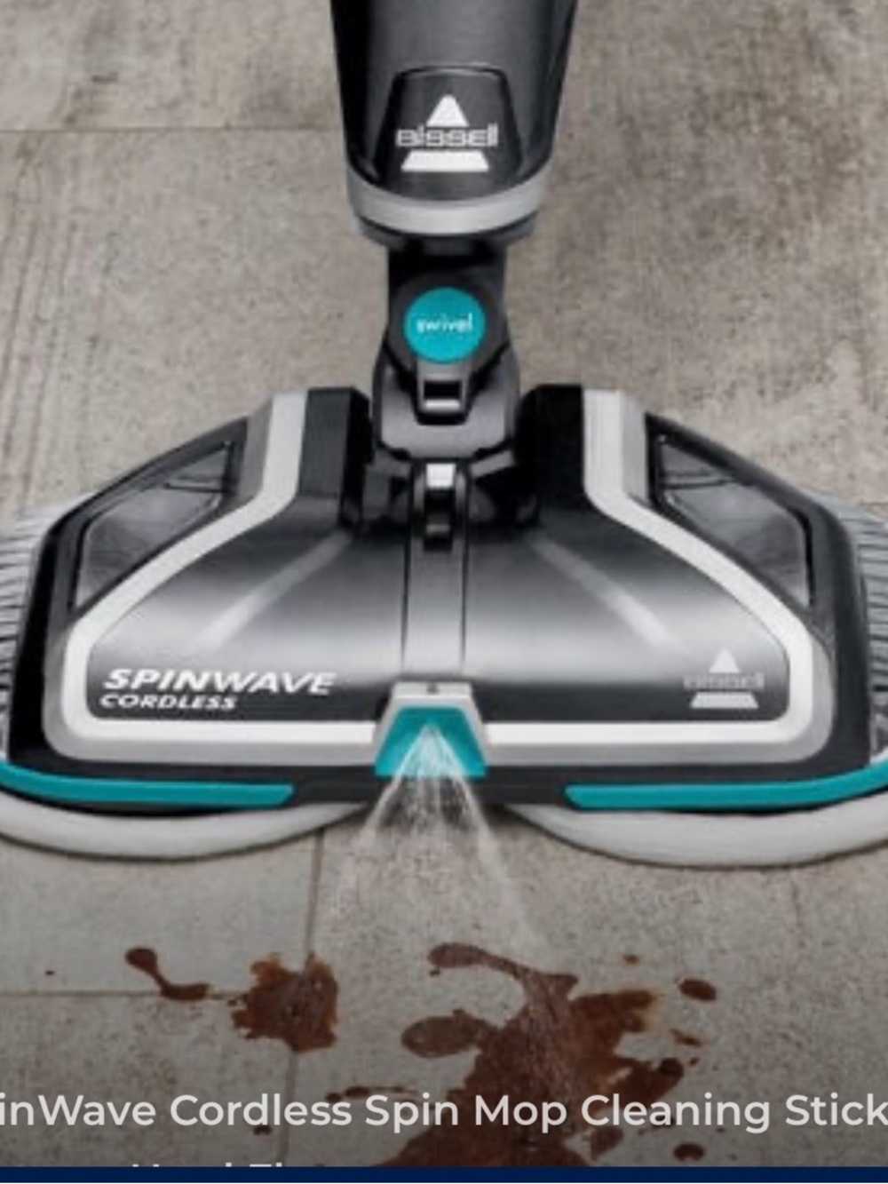 NEW IN BOX
Bissell
SpinWave®
CORDLESS HARD FLOOR SPIN MOPP Hard Flooring - Picture 5 of 13